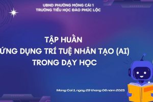 TẬP HUẤN ỨNG DỤNG AI TRONG GIẢNG DẠY NĂM HỌC 2025-2026