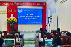 CUỘC THI TIẾNG ANH TRÊN MẠNG INTERNET (IOE) CẤP TỈNH